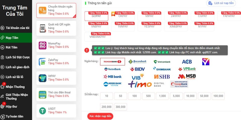Hướng dẫn từ A-Z về quy trình gửi vốn qua từng phương thức Hướng dẫn từ A-Z về quy trình gửi vốn qua từng phương thức